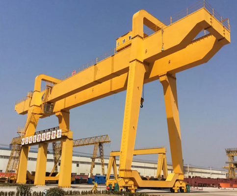 आउटडोर डबल गर्डर ट्रैवलिंग गैन्ट्री क्रेन 50ton 100ton