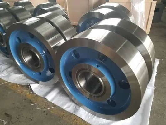 धातुकर्म क्रेन जाली क्रेन व्हील्स वेयरप्रूफ फ्रैक्चर प्रतिरोधी