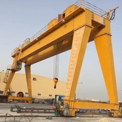 स्टोन फैक्टरी में आउटडोर एमजी मॉडल निर्माण गैन्ट्री क्रेन 32ton