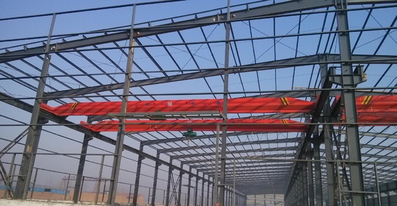 कारखाने के लिए स्पैन 7.5-31.5m सिंगल गर्डर EOT क्रेन 10 टन ओवरहेड क्रेन 220V ~ 480V