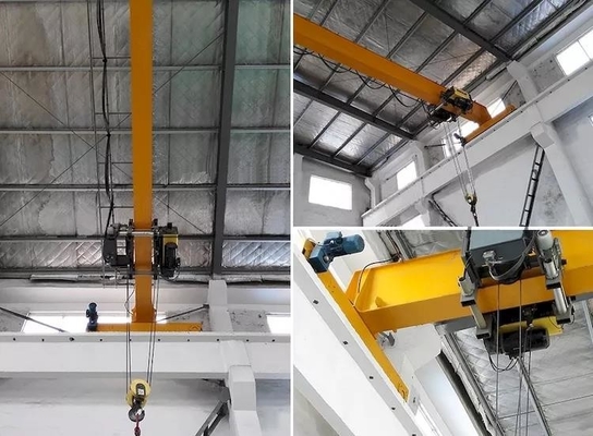 6.3ton यूरोपीय ओवरहेड क्रेन इलेक्ट्रिक ब्रिज क्रेन चर गति
