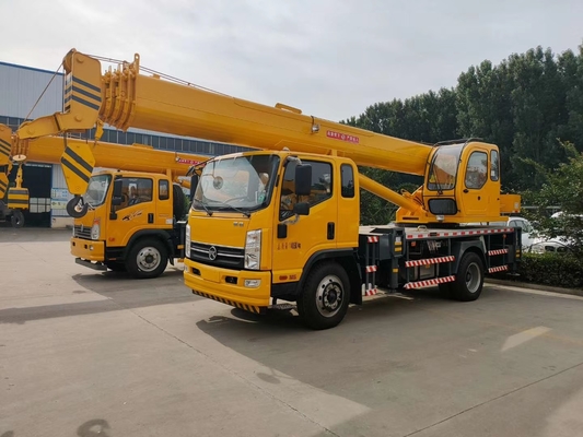 आईएसओ स्व युक्त 24m-66m ट्रक भारोत्तोलन सामग्री के लिए बूम क्रेन घुड़सवार: