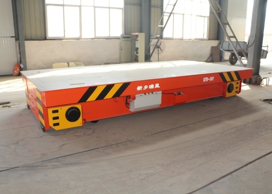 रेल पर 4 व्हील KPX 10T से 300T बैटरी चालित ट्रांसफर कार्ट