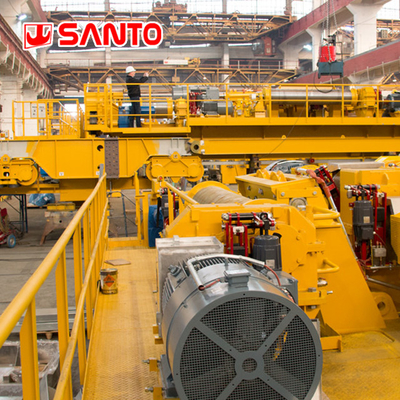 16/3.2T से 75/20T A6 A7 A8 स्टील बनाने के लिए औद्योगिक ओवरहेड क्रेन