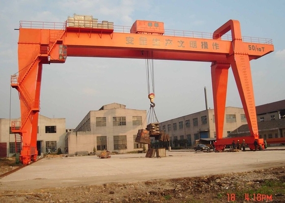 बड़े स्पैन कॉम्पैक्ट 10 टन गैन्ट्री क्रेन लहरा बॉक्स प्रकार हार्बर फ्रेट गैन्ट्री क्रेन