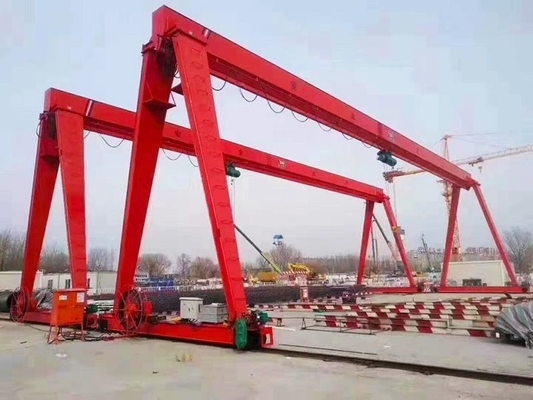 लटकन नियंत्रण 5T 10T सिंगल गिरर्डर गैन्ट्री क्रेन CD1 MD1 मशीनरी लहरा क्रेन