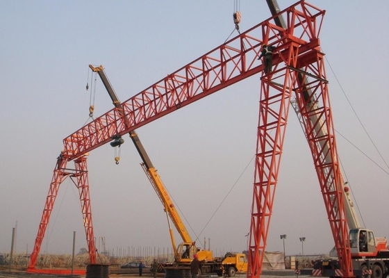 5T 10T 20T एक फ्रेम सिंगल बीम गैन्ट्री क्रेन माल यार्ड मार्बल ग्रेनाइट स्टोन क्रेन