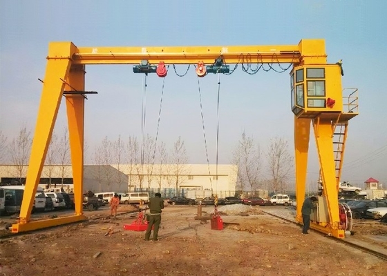 सटीक स्थिति के लिए वीएफडी नियंत्रण के साथ 15 टन एकल बीयर गेंट्री क्रेन