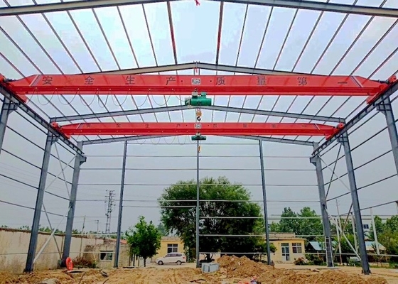 ओवरलोड प्रोटेक्शन सिंगल गर्डर ओवरहेड क्रेन इंडस्ट्रियल ईओटी क्रेन विथ लिमिट स्विच