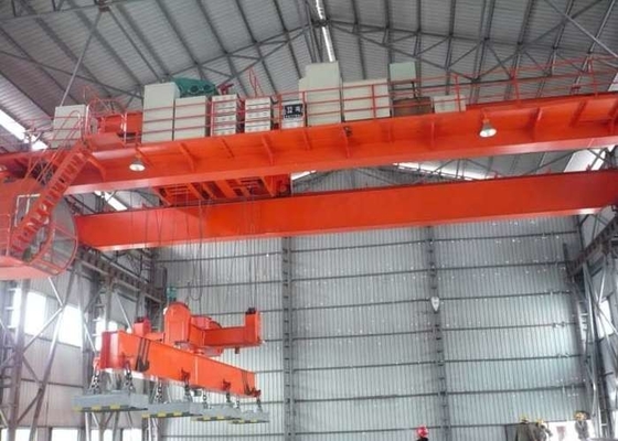 गोदामों के लिए विद्युत 5T स्पैन 15M डबल गर्डर ओवरहेड क्रेन
