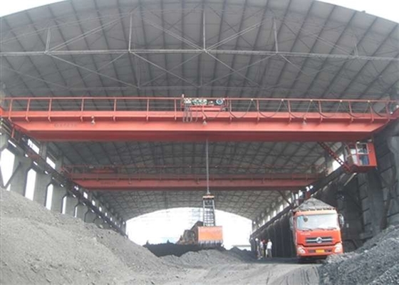 सीई आईएसओ वाइड प्रयुक्त इलेक्ट्रिक डबल बीम क्रेन 43 किग्रा / एम QU70 रेल वर्क शॉप क्रेन