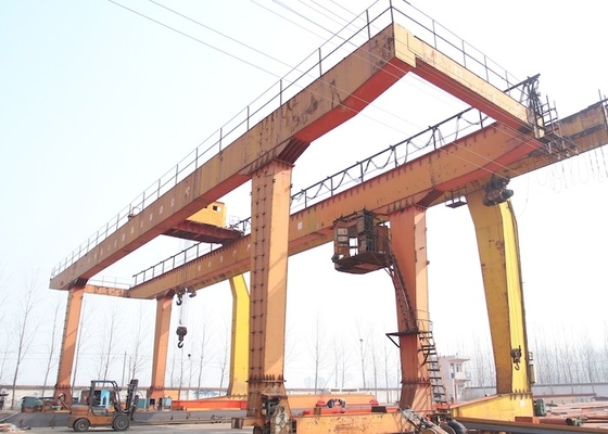 75T-400T MG डबल गिरर्डर गैन्ट्री क्रेन OEM ODM कठोर बॉक्स गिरर्डर क्रेन