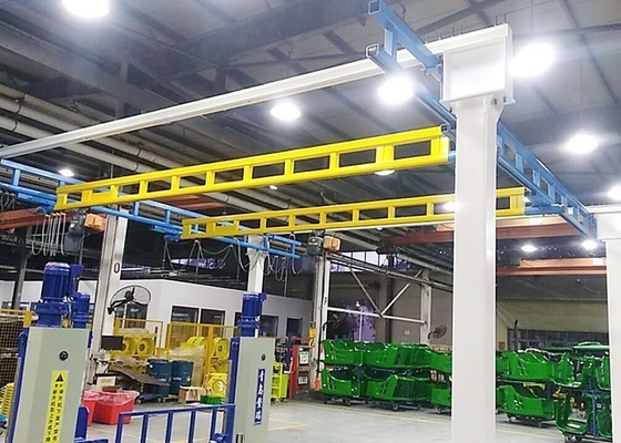 1T से 3.2T KBK लाइट क्रेन सिस्टम KBK होइस्ट वर्कस्टेशन लिफ्टिंग सिस्टम