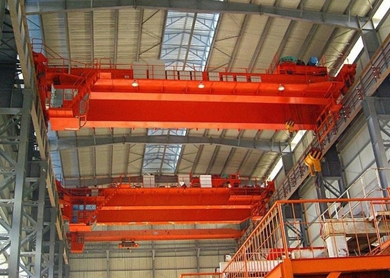 225/65-280/65 टन ओवरहेड स्टील मिल क्रेन स्क्रैप यार्ड फर्नेस चार्जिंग क्रेन