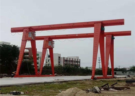 लटकन नियंत्रण 5T 10T सिंगल गिरर्डर गैन्ट्री क्रेन CD1 MD1 मशीनरी लहरा क्रेन