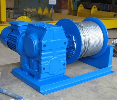 इलेक्ट्रिक चरखी खींचना या उठाना 5ton सुविधाजनक विस्थापन