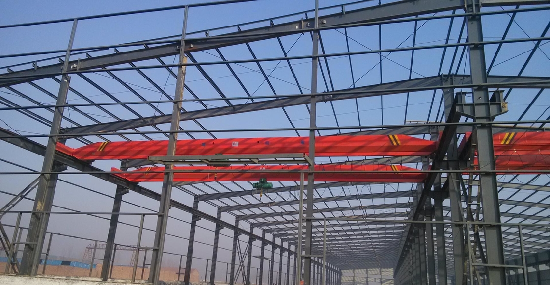 कारखाने के लिए स्पैन 7.5-31.5m सिंगल गर्डर EOT क्रेन 10 टन ओवरहेड क्रेन 220V ~ 480V