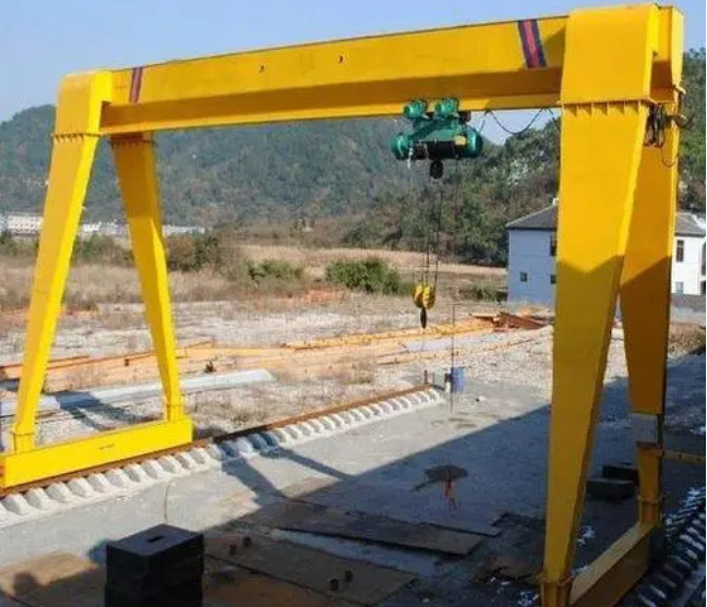 कंक्रीट प्लेट उठाने के लिए एमडी इलेक्ट्रिक होइस्ट के साथ 16ton ए फ्रेम लिफ्टिंग गैन्ट्री क्रेन