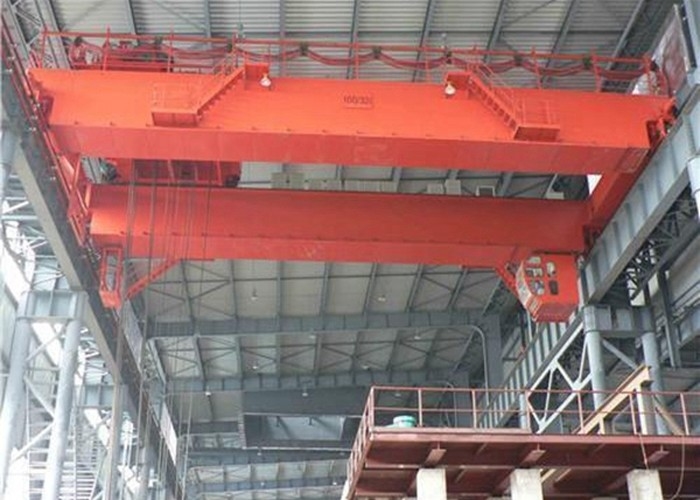 380v 50 हर्ट्ज स्टील मिल लैडल क्रेन 20/5 टन से 63/10 टन मेटलर्जिकल फाउंड्री क्रेन